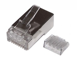 Connecteur blindé RJ45 CAT6A Solide & Multibrins
