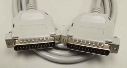 DB25 extension male/male cables - Straight