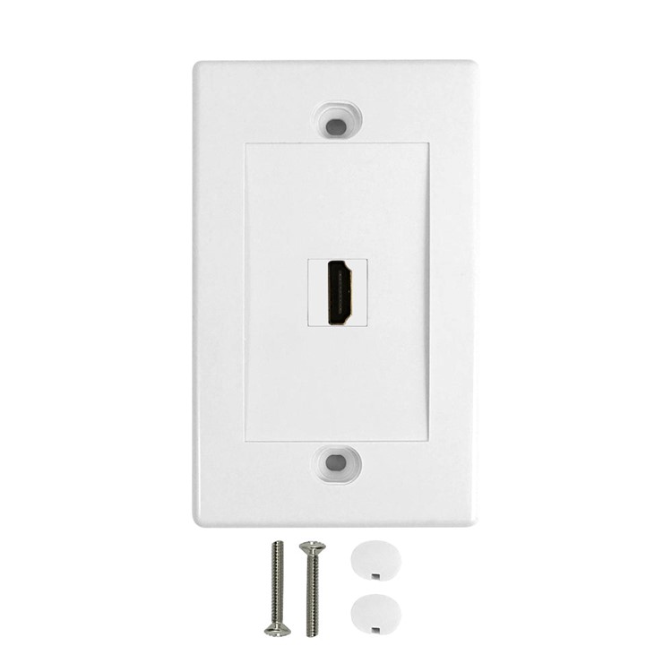 HDMI Wall Plate Kits (1, 2, 3, 4 Port)
