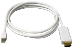 Mini DisplayPort Male to HDMI Male Cable