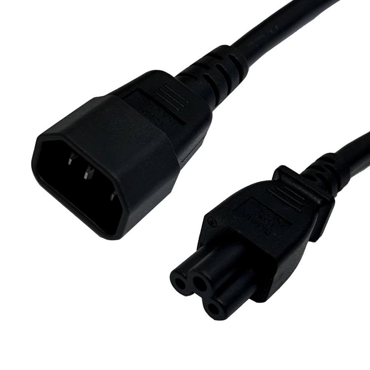 Power Cord IEC C14 to IEC C5 - 18AWG