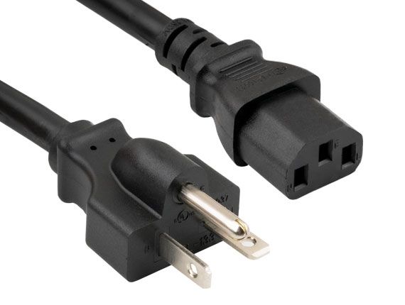 Power Cord NEMA 6-20P to IEC C13 14AWG