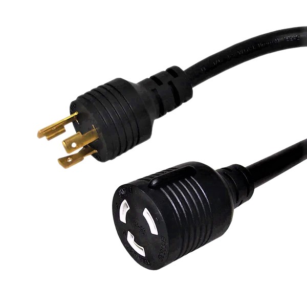 Cordon AC, NEMA L6-20P à L630R- 12 AWG - 1 pied