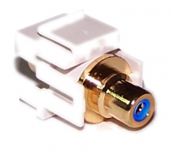 RCA Keystone Wall Plate Inserts