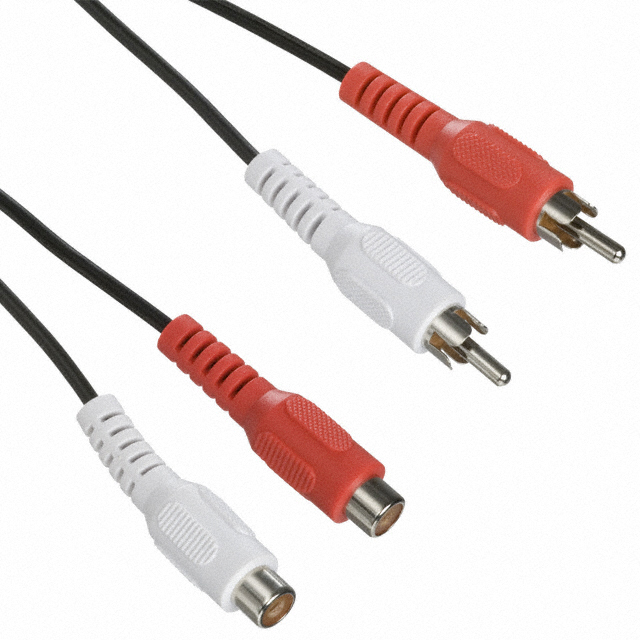 Extension de doublage audio stéréo RCA mâle à femelle