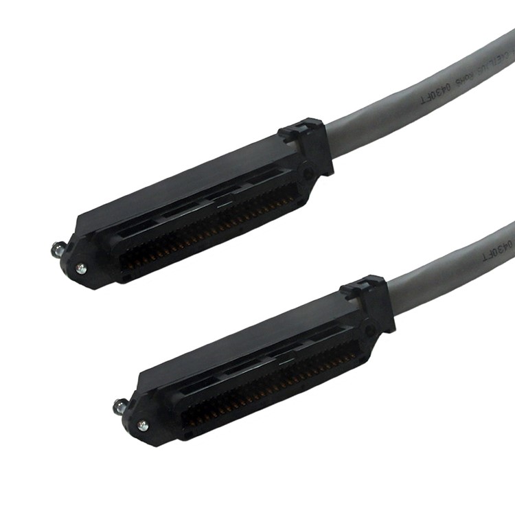 Telco 50 25 Pair Cat3 90-Degree female to 90-Degree female