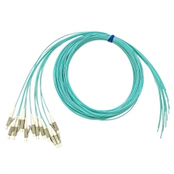 3m LC/PC multimode simplex 50 micron OM4 900um pigtail (12-pack)