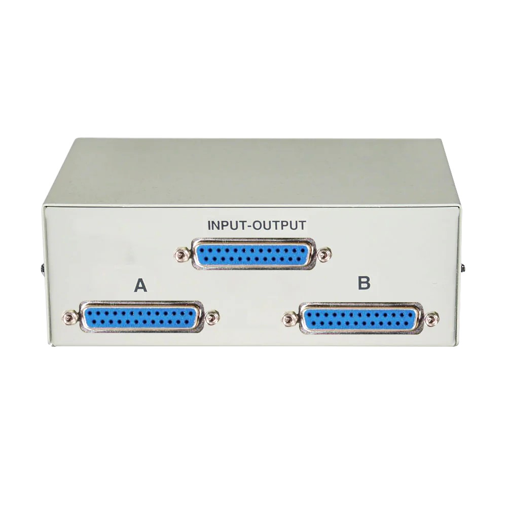 2 to 1 AB DB25 Manual Switch Box