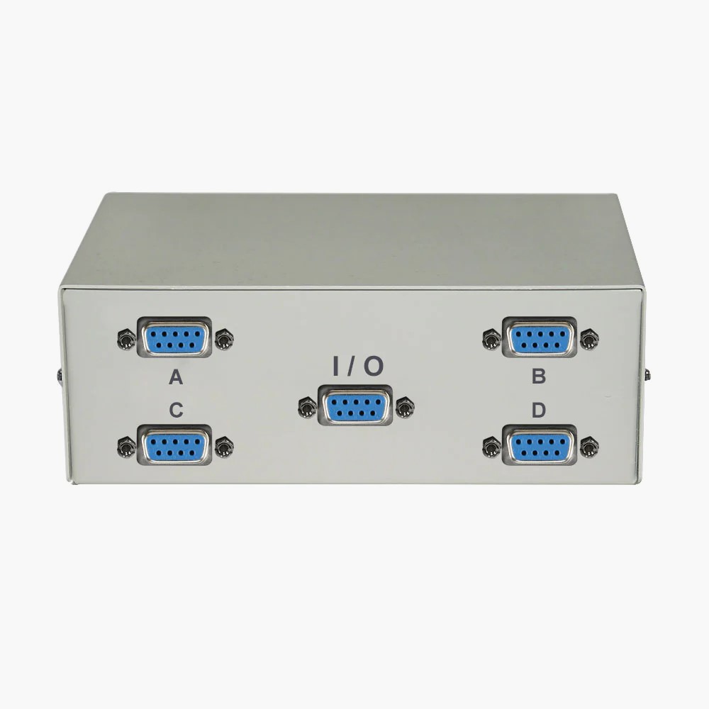 4 to1 ABCD DB9 Manual Switch Box