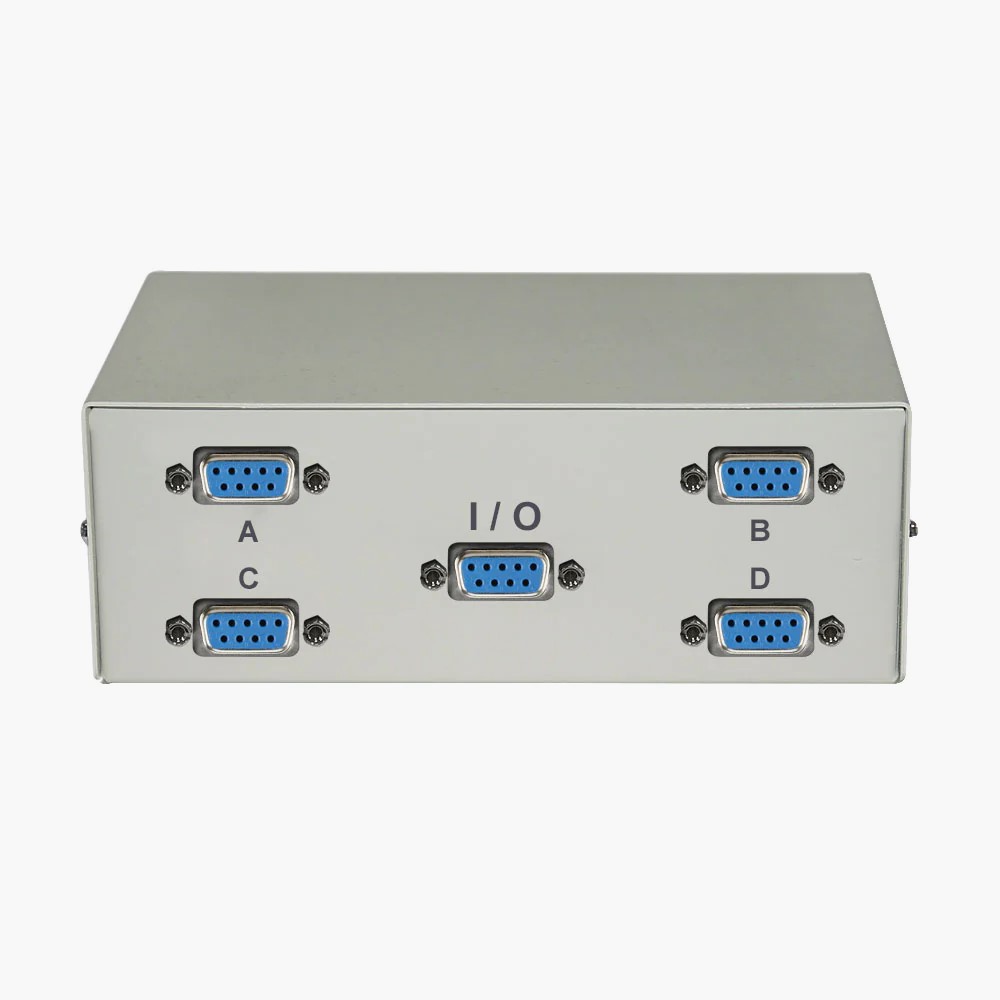 4 to1 ABCD DB9 Manual Switch Box