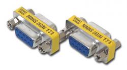 DB9 femelle à femelle adaptateur de changement de genre Slimline