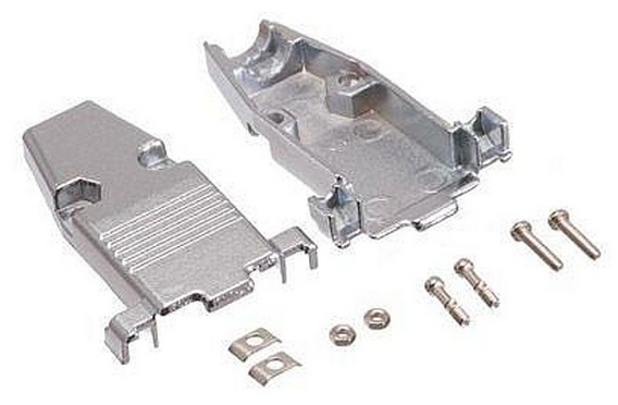 Couvercle métal DB9 - Compatible avec câble de 11 mm