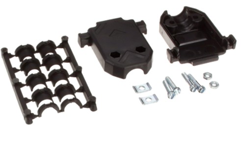 DB15 2 PART BLACK HOOD NORTHERN TECHNOLOGIES