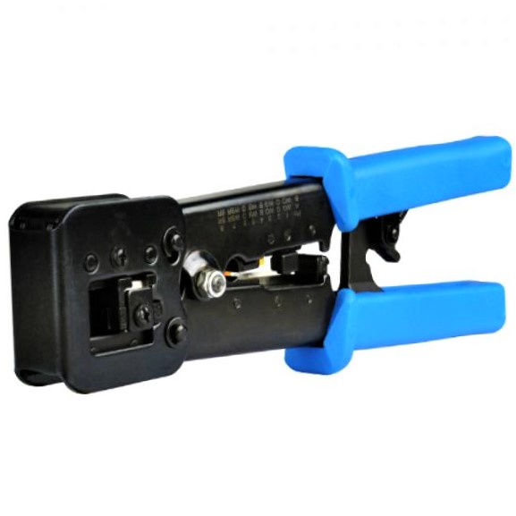 Crimper For PassThrough RJ45 Connectors