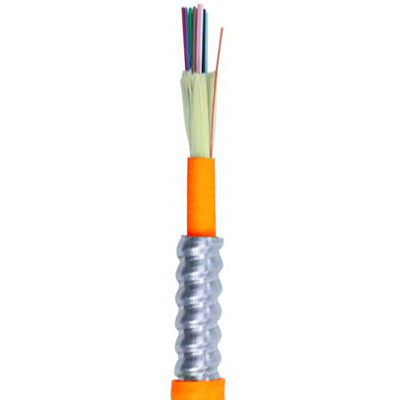 12 fibres, monomode (OS2), MIC à tampon serré, câble blindé à verrouillage, colonne montante, CORNING | 012E81-33131-A1