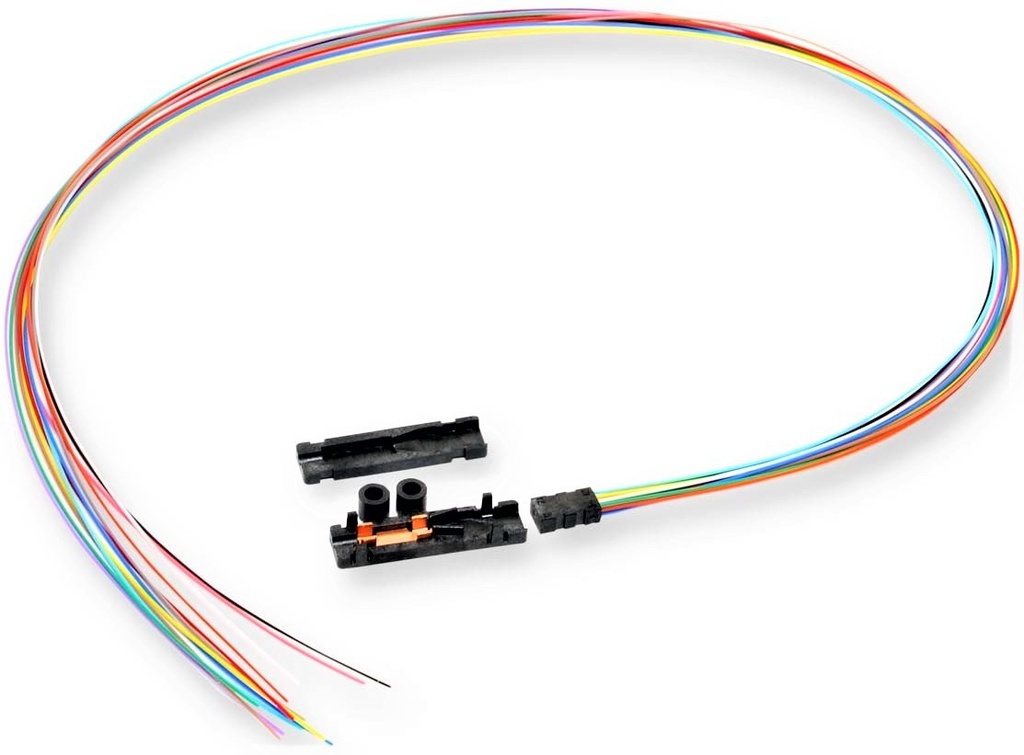 Buffer Fan-Out Kit, 12 Fiber Multi-Coloured