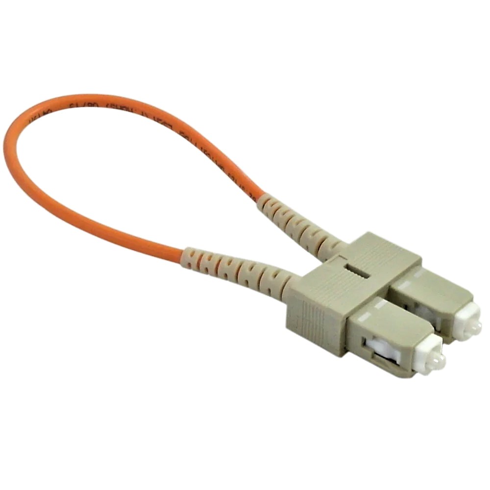 SC SC 50µ MULTIMODE LOOPBACK