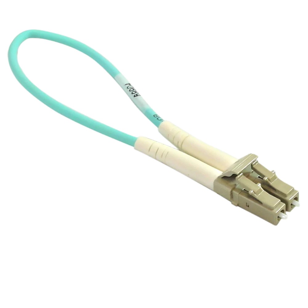 Câble de test OM4 AQUA 50µ multimode - loopbacks