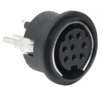 MINIDIN 8 FEMELLE CHASIS MOUNT