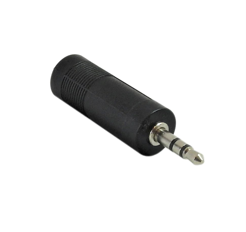 Adaptateur audio, fiche 3.5mm à 1/4" femelle - stéréo