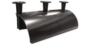 RWY 11" DROP W/ 3 SPOOLS BLK