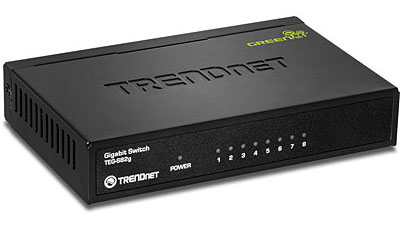 8-Port Gigabit GREENnet Switch