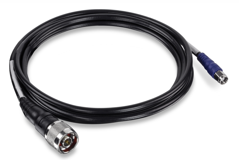 Câble d'antenne mâle RP-SMA mâle vers type N mâle à faible perte - 2m