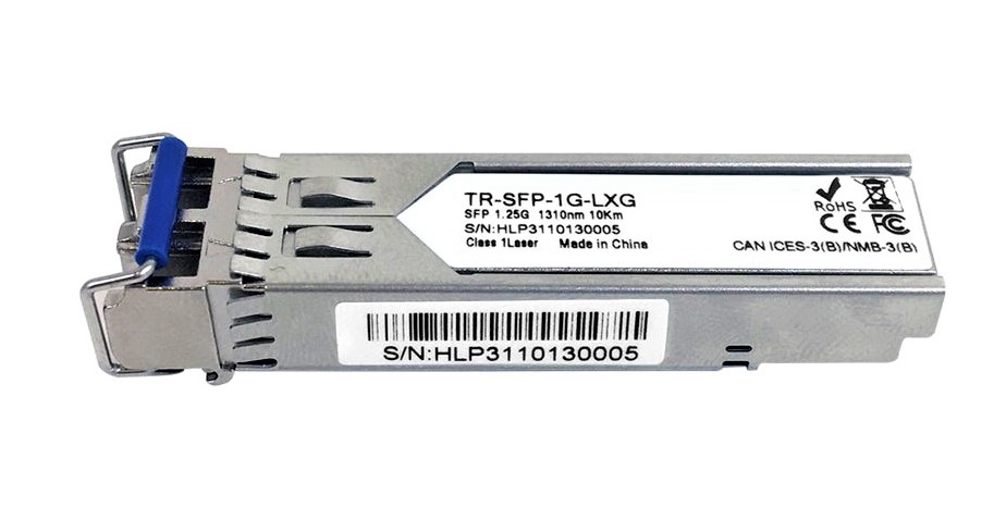 Module émetteur-récepteur SFP, fibre monomode 1000Base-LX, 10KM Convertisseur de média