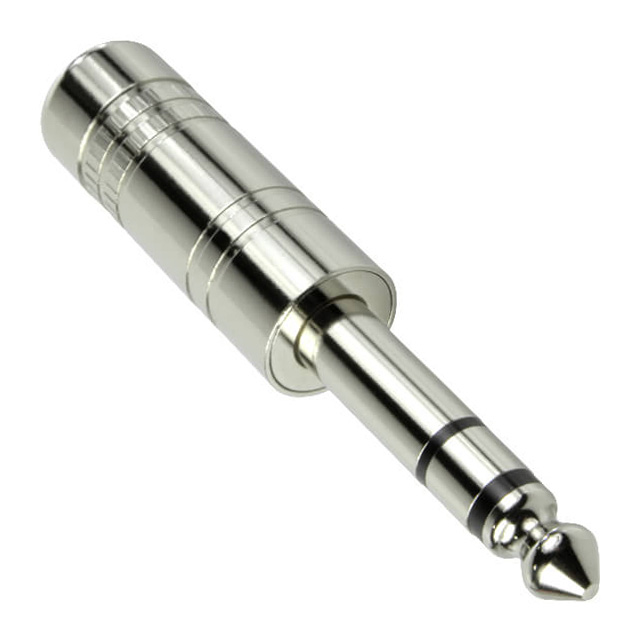 1/4" TRS Stereo Jack Solder Connector