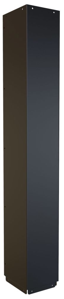 Cheminée à câble de 36" de haut - 6" x 5"