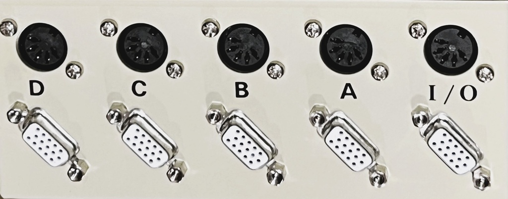 DIN5 to HD15 4 to 1 Switch Box