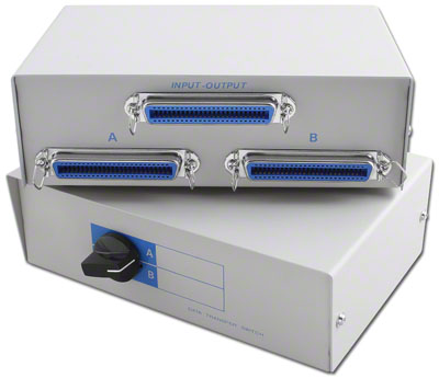 2 to 1 Centronics Champ 50 Switch Box