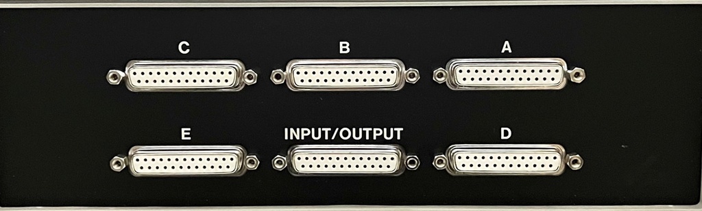 5 to 1 ABCDE DB25 Manual Switch Box