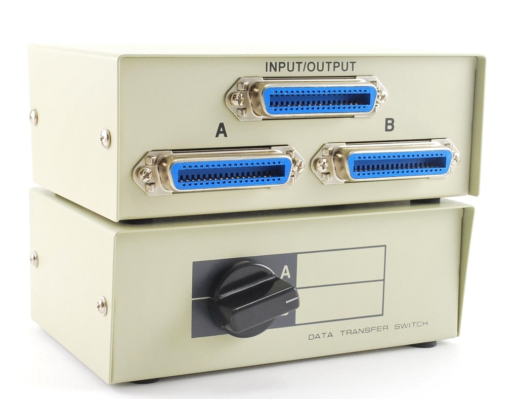 2 to 1 AB Centronics 36 Manual Switch Box