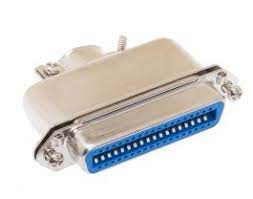 Centronics 36 Pin Female Solder Connector with Metal Hood 