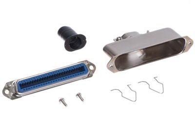 Champ 50 Pin Female solder Connector with Metal Hood