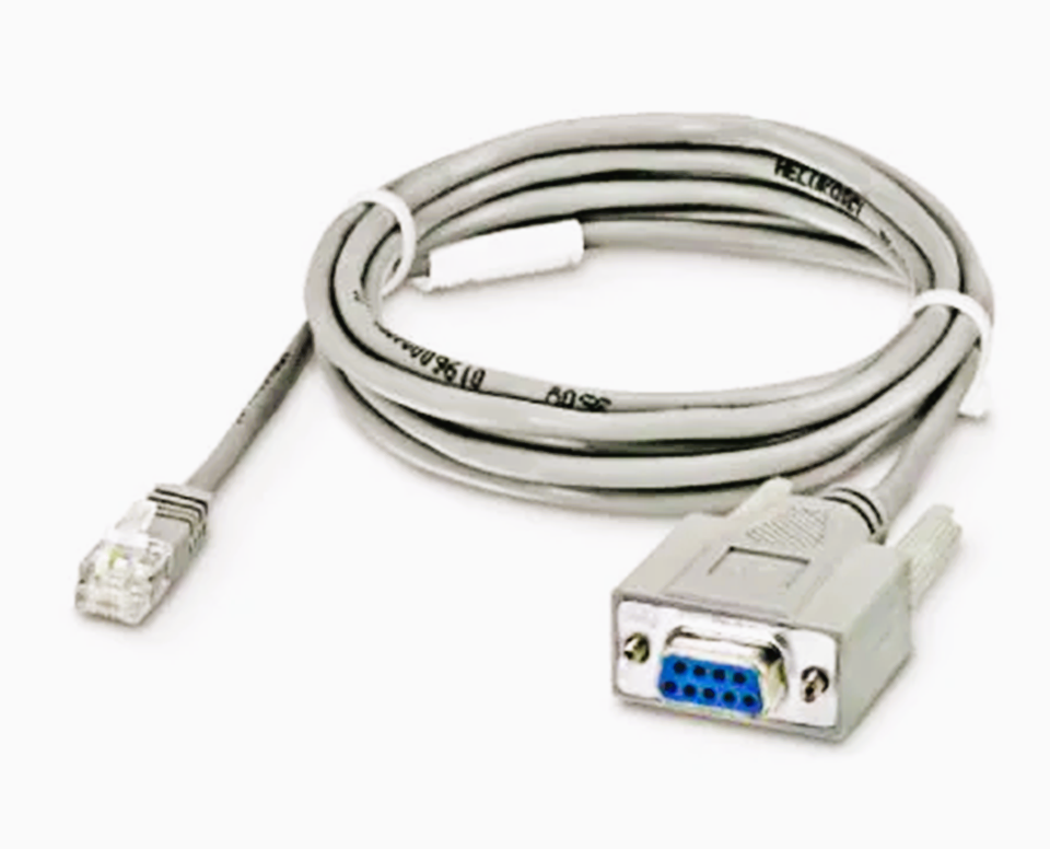 Câble série DB9 femelle vers RJ45 mâle - 9'9" -BEIGE (CAT5) 