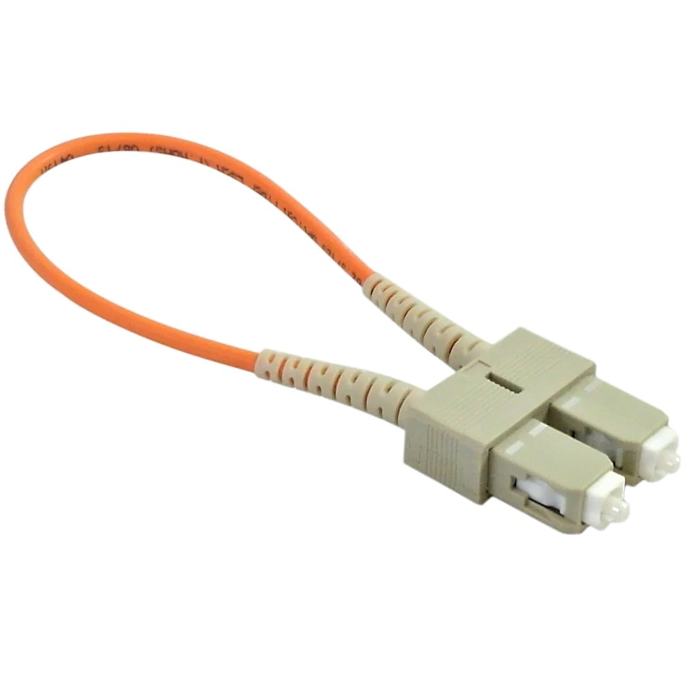 Câble de test SC 62.5µ multimode - loopback