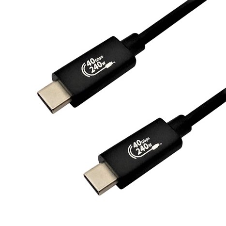 USB 4 Type-C Male to Type-C Male 240W Cable