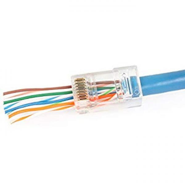 Connecteur RJ45 CAT6 - Style PASS THROUGH (EZ)