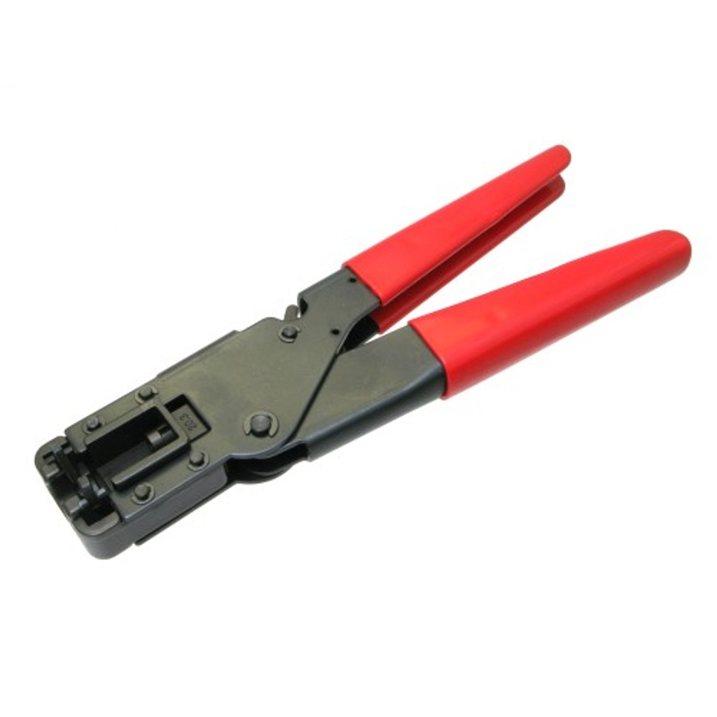 Outil de compression à cliquet pour câble coaxial RG59/RG6