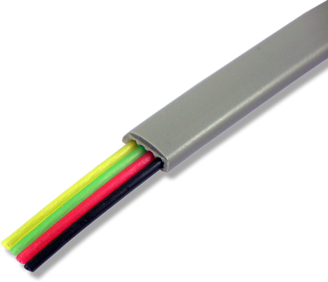 Câble plat modulaire toronné 4, 6, 8 & 10 conducteurs