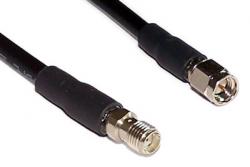 LLR-195 SMA Male to SMA Female, RF Coax Antenna Cables
