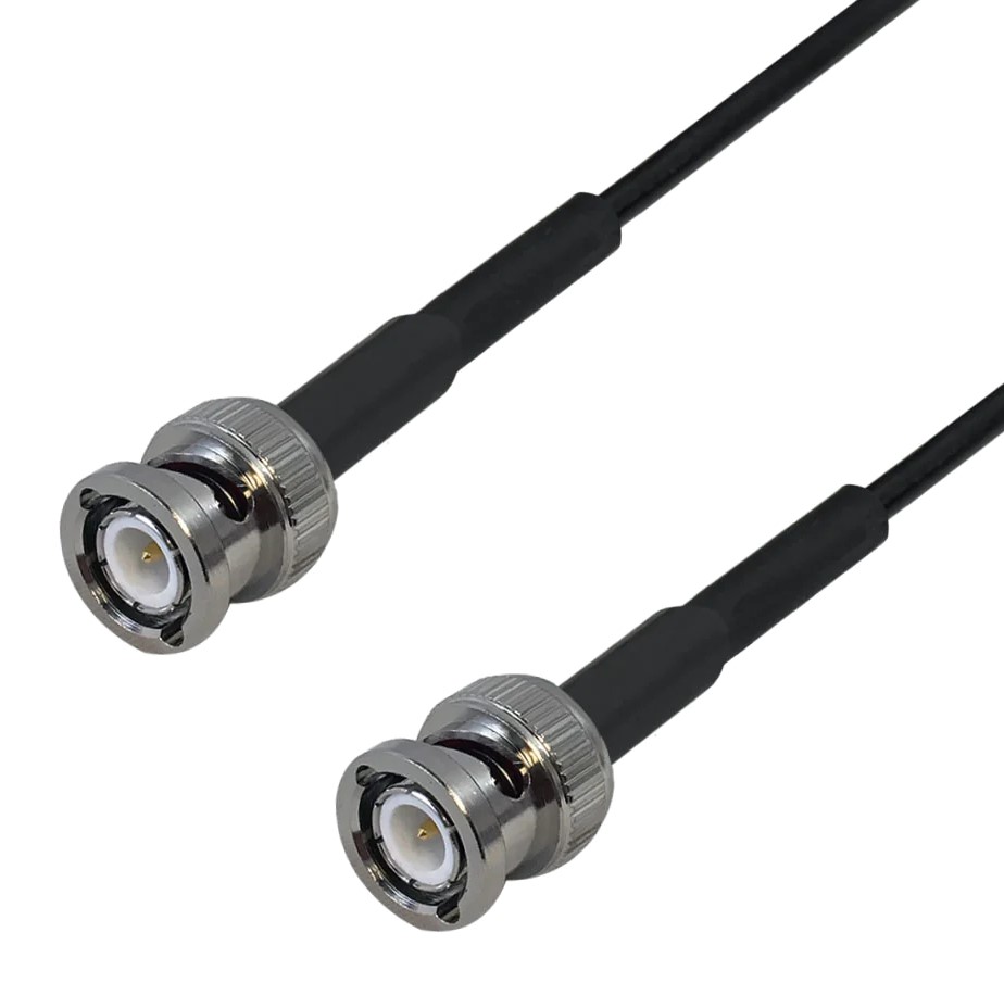 LLR-195 BNC mâle vers BNC mâle, câble d'antenne coaxial RF