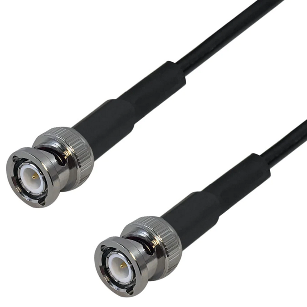 LLR-240 BNC Male to BNC Male, RF Coax Antenna Cable