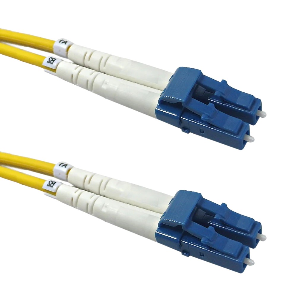 OS2 9µ Singlemode Duplex LC/LC OFNP Plenum Jacket