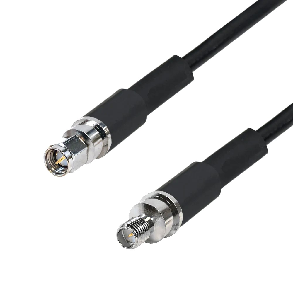 Câble LMR-400 ultra flexible SMA mâle vers SMA-RP femelle inversé