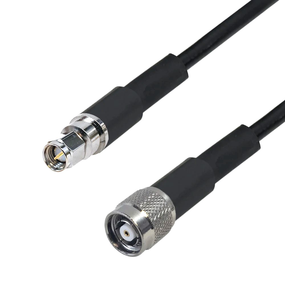 Câble LLR-400 ultra flexible SMA mâle vers TNC-RP mâle inversé