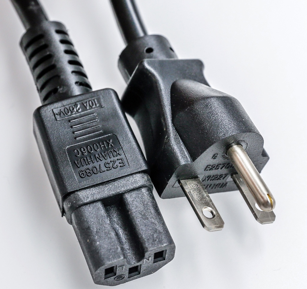 6-15P to C15 Power Cable - 14AWG (15A 250V)