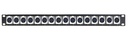 XLR  Patch Panel, 16 & 32 Port Female, 19 inch rackmount 1U & 2U